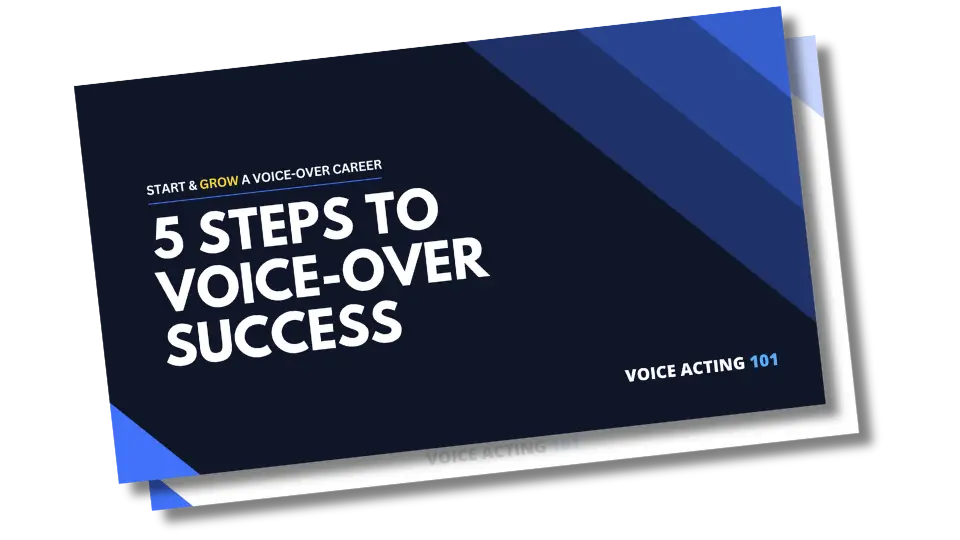 how to get started in voice-over